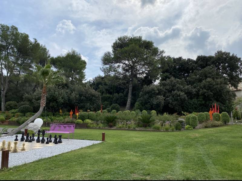 paysagiste entretien jardin contemporain Alpilles